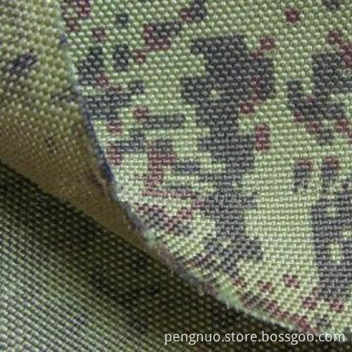 Camouflage Printed Coated Fabric